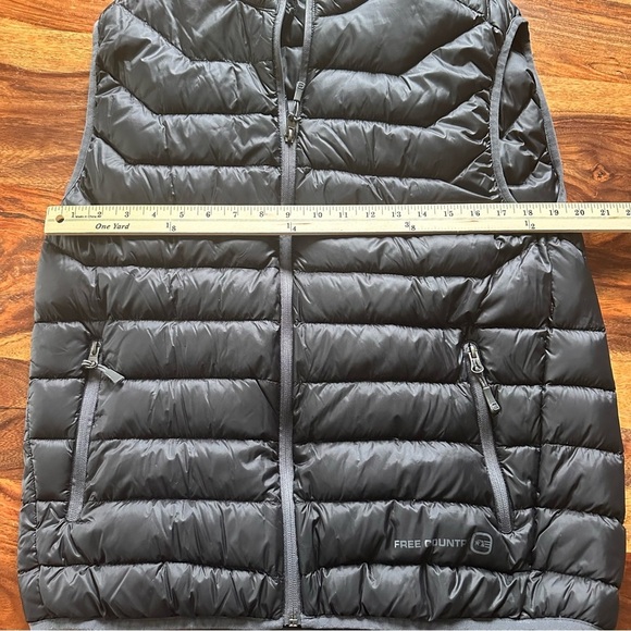 Free Country Down Filled Puffer Vest Medium Black - Picture 5 of 7